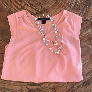 French Connection sleeveless dress shirt
